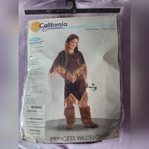 Princess Wildflower Children's Costume Size L
